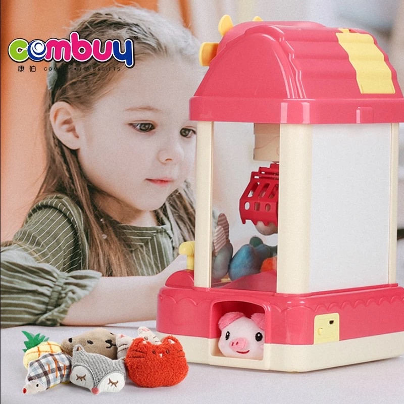 MÁY GẮP THÚ MINI KÈM THÚ BÔNG ĐỒ CHƠI CHO BÉ