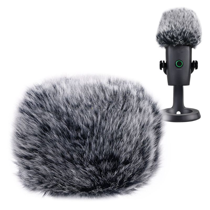 Tấm Chắn Gió Bằng Lông Mềm Cho Micro BLUE Yeti NA