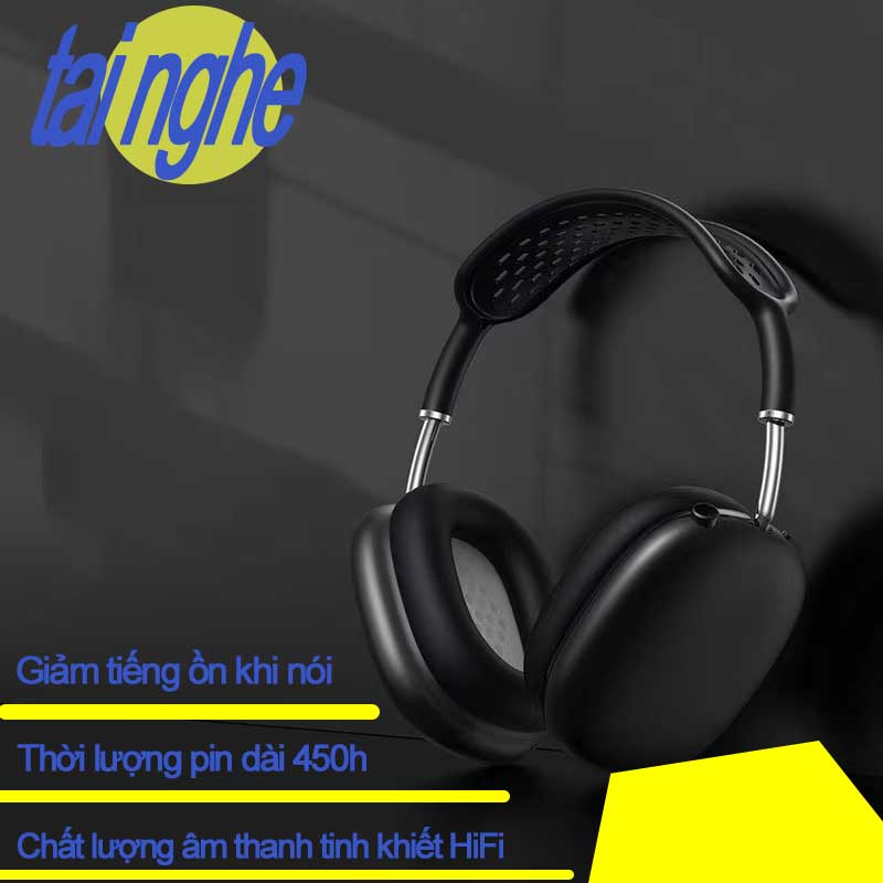 Tai nghe chơi game có dây MAX450 giảm tiếng ồn âm thanh nổi đa hướng, thích hợp cho PC điện thoại di động