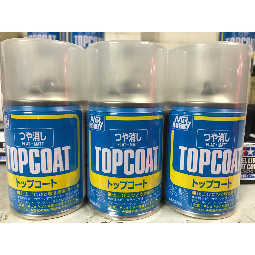BÌNH XỊT TOP COAT FLAT (NHÁM)