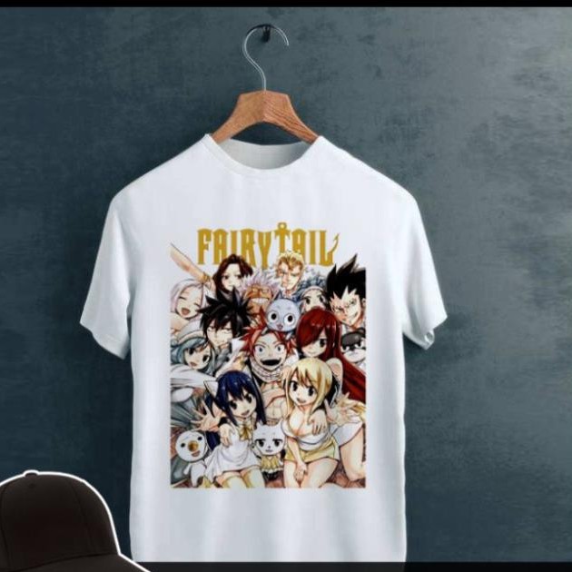 Vải Cotton Siêu Xịn Áo thun Fairy Tail Nam Nữ VHL Store