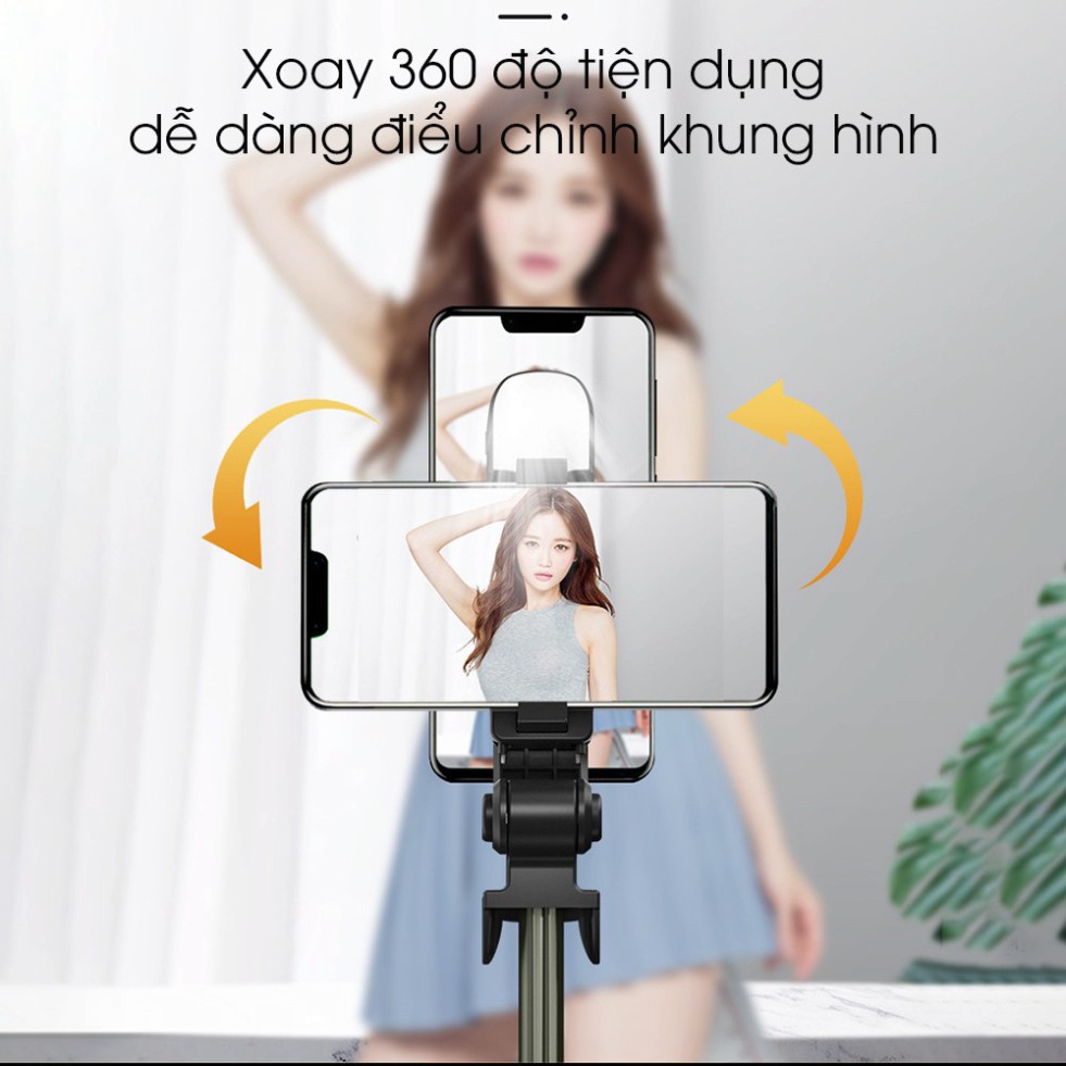 ❈Gậy chụp ảnh XT-02, gậy tự sướng có bluetooth 3 chân đa năng,selfie , chụp hình, giá đỡ điện thoại, lives | BigBuy360 - bigbuy360.vn