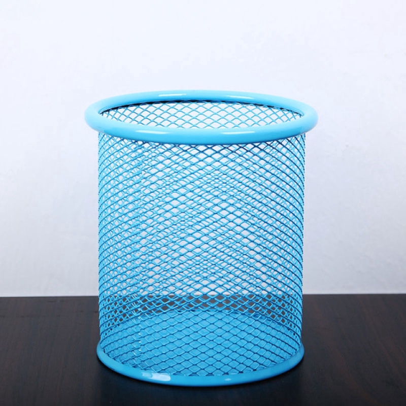 Office Organizer Round Cosmetic Pencil Pen Holders Stationery Container