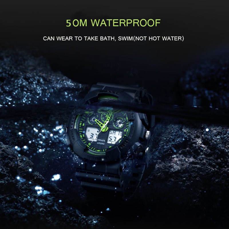 Đồng Hồ Thể Thao Nam Chống Nước Phong Cách Thời Trang SMAEL S610278B Hàng Chính Hãng | BigBuy360 - bigbuy360.vn