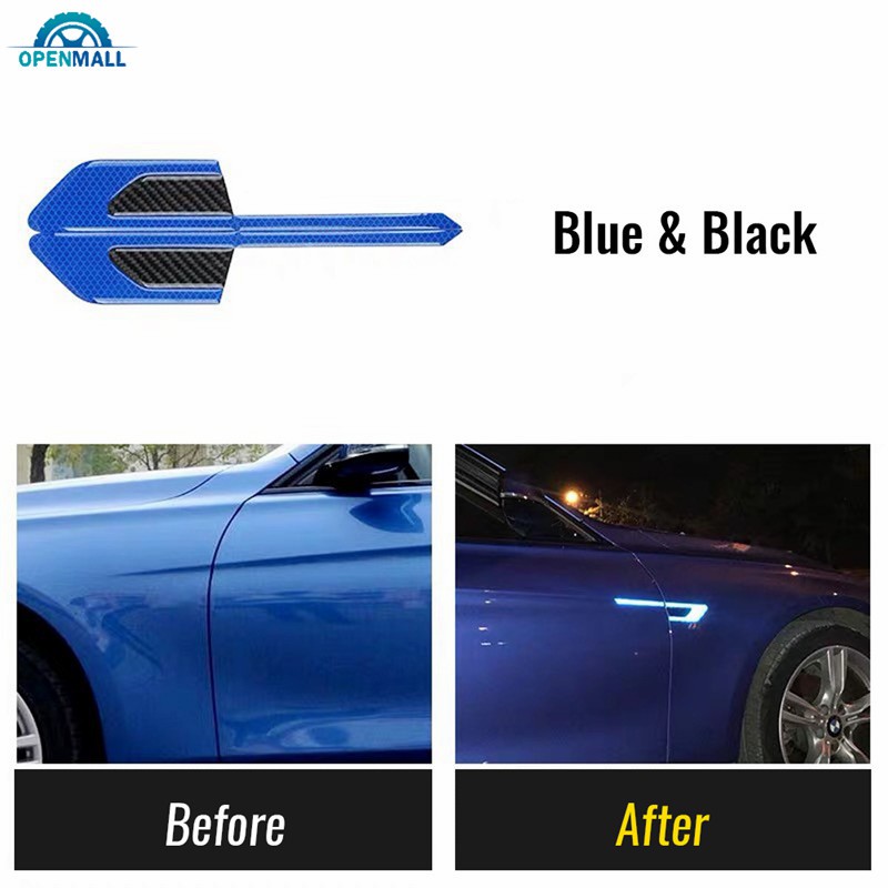 Set 2 sticker phản quang cảnh báo chuyên dụng cho xe hơi