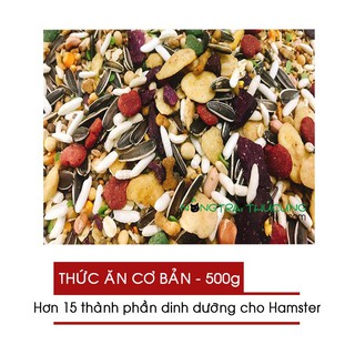 Thức ăn Hamster 500g - Cơ bản