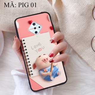 Ốp lưng Vivo S1 Pro viền dẻo TPU BST Lợn Tết