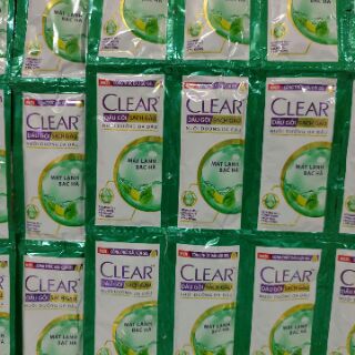 Dây dầu gội đầu dove . Clear