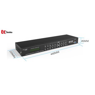 BỘ CHIA HDMI 8 RA 8 MATRIX MT-VIKI MT-HD8X
