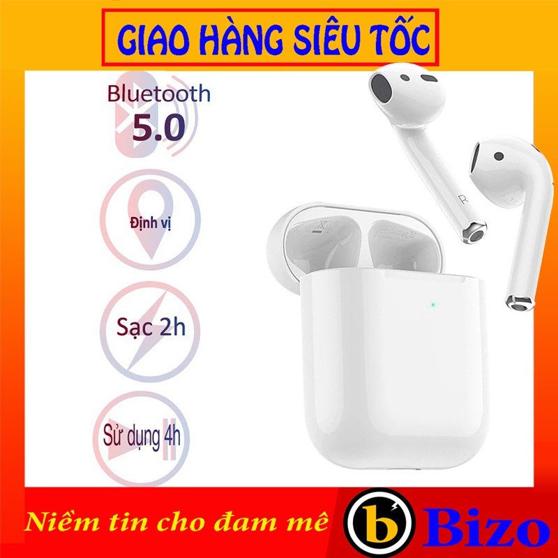 Tai nghe Bluetooth Hoco ES39 True Wireless cao cấp màu trắng chuẩn Bluetooth V5.0 - Bizo