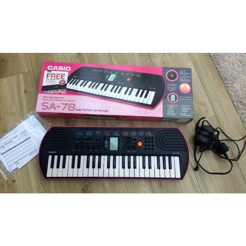 Đàn Organ Mini Casio SA-78 - Việt Thương Music