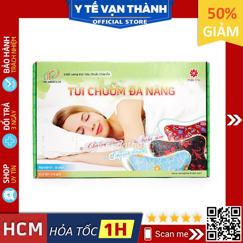 ✅ Túi Chườm Nóng Lạnh Điện: Mặt Trời (Màu ngẫu nhiên) -VT0068 | Y Tế Vạn Thành