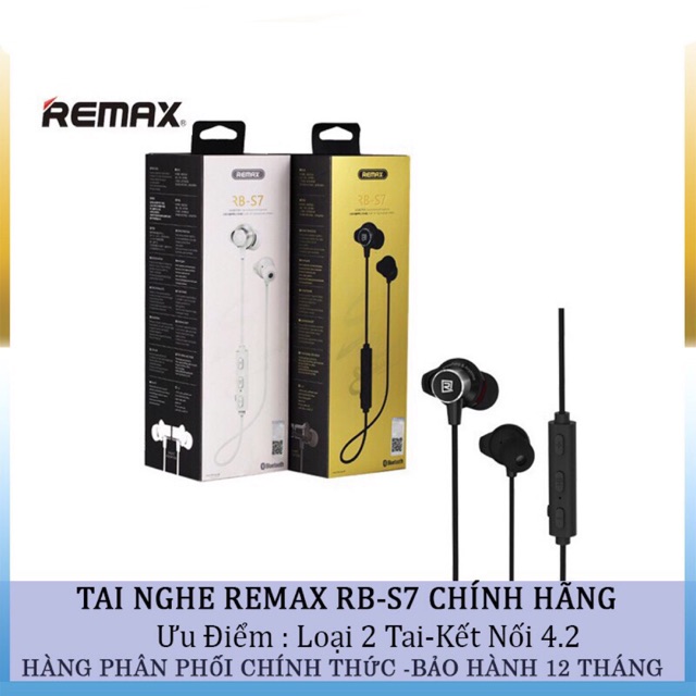 Tai nghe Bluetooth Thể Thao Remax RB-S7
