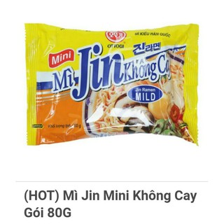Mì Jin không cay/ cay gói 80g/ 120g