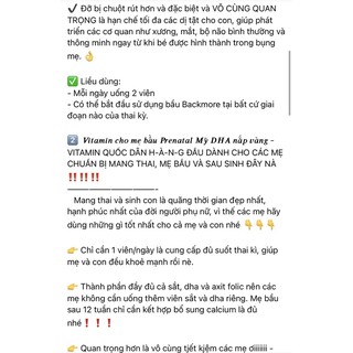 Bộ sản phẩm cho mẹ bầu