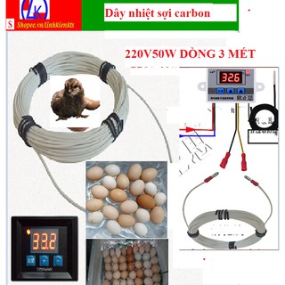 Dây cấp nhiệt 220v/12V( 40W-50w)