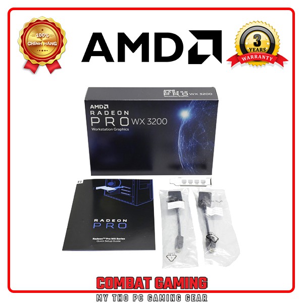 Card Màn Hình AMD RADEON PRO WX 3200 4GB GDDR5