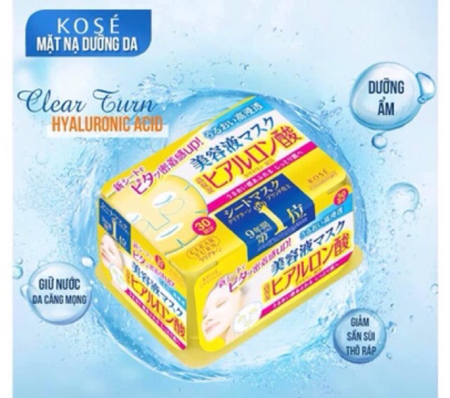Mặt nạ Kose Cosmeport Clear Turn