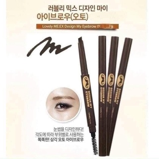 Chì Kẻ Chân Mày 2 Đầu Chống Thấm Nước