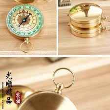 La Bàn Dã Ngoại Bỏ Túi Kim Loại Compass , La Bàn Phong Thủy Định Hướng  vỏ đồng thau | BigBuy360 - bigbuy360.vn