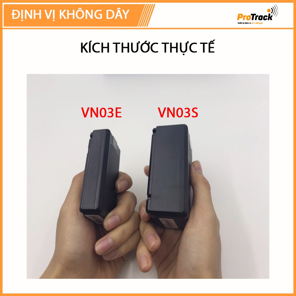 Combo 3 Bộ Thiết Bị Định Vị Không Dây Pin 7-10 Ngày VN03E, Nghe Âm Thanh, Không Lắp Đặt, Chính Hãng Protrack GPS