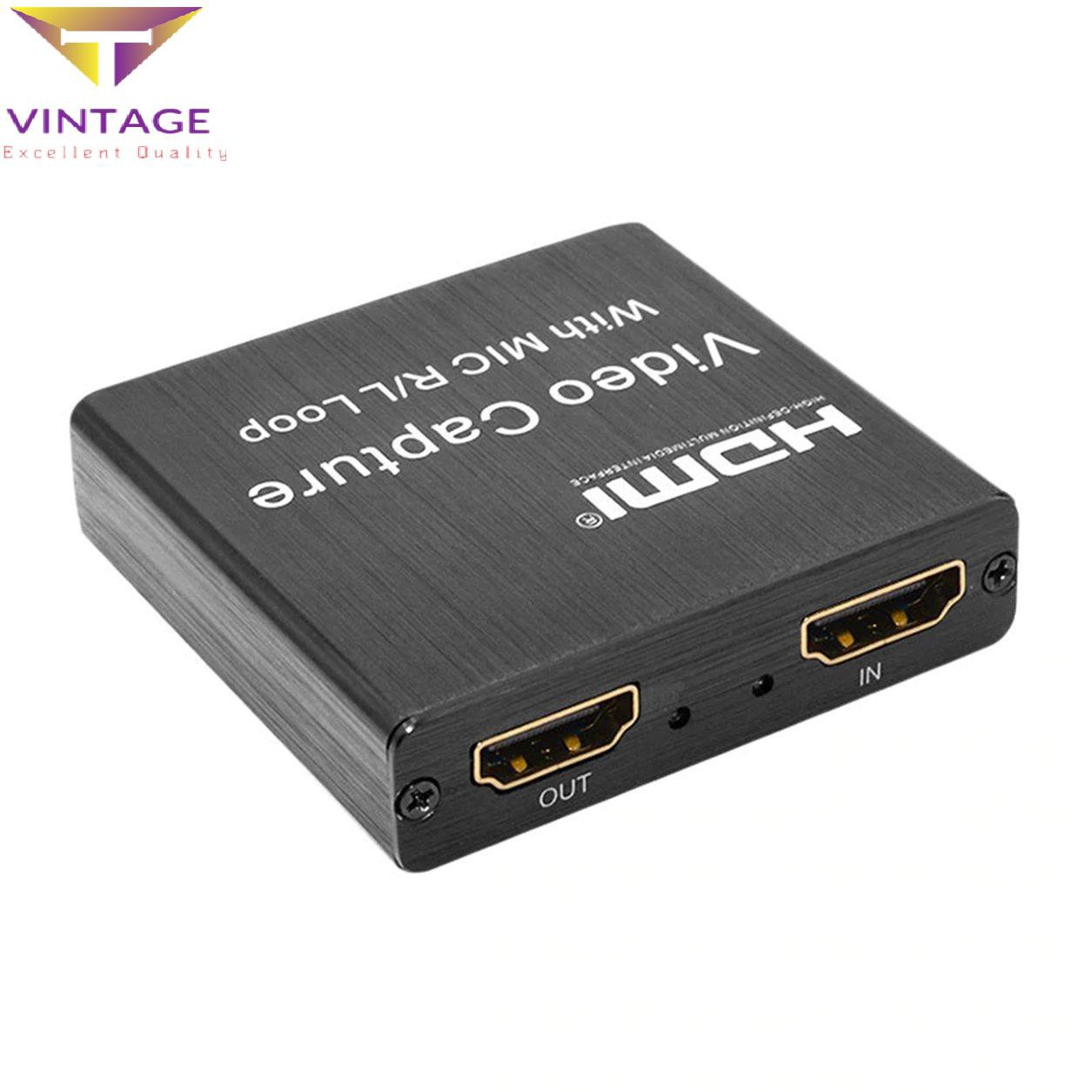 Card đồ họa HDMI USB 2.0 3.0 hỗ trợ ghi hình máy chơi game/phát sóng trực tuyến