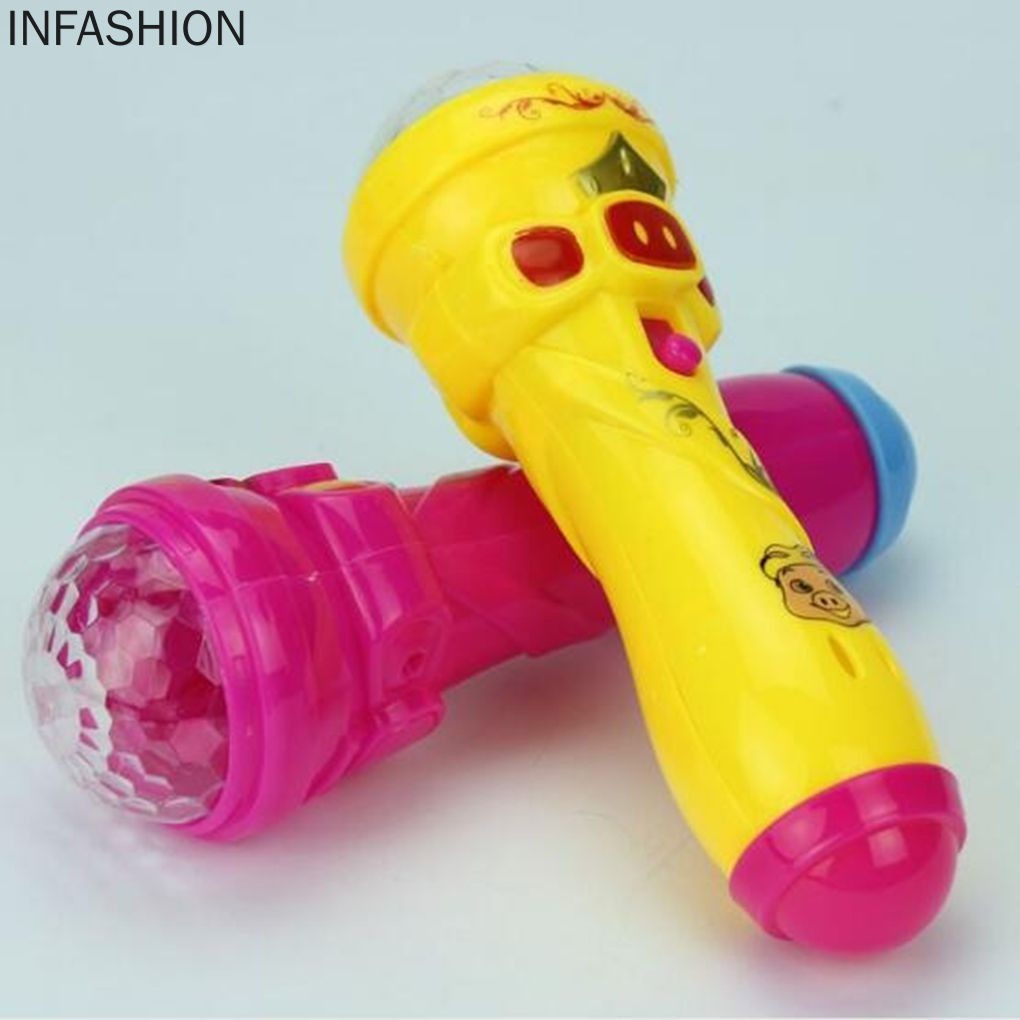 Micro đồ chơi có đèn led đáng yêu cho bé sử dụng pin