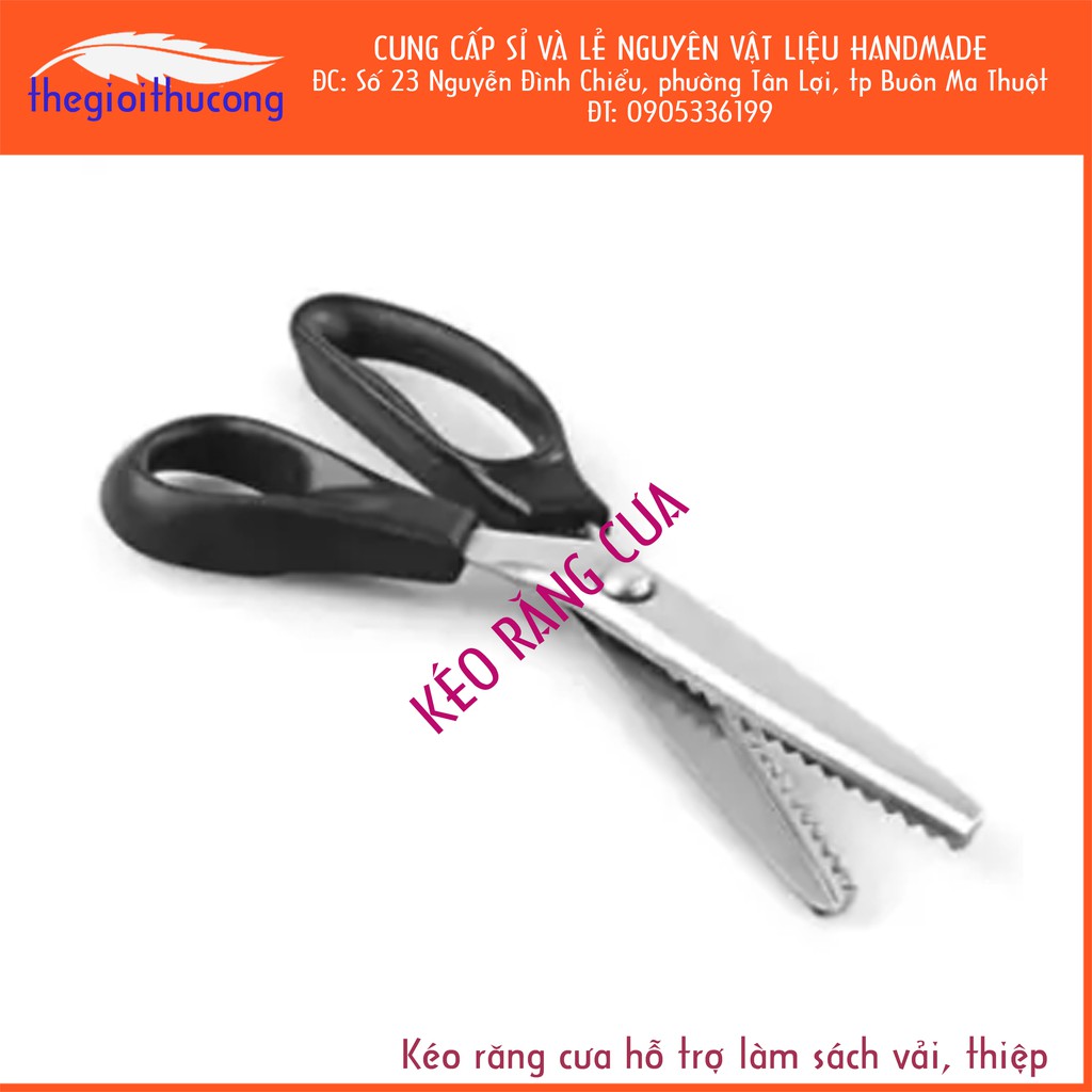 Kéo răng cưa, răng bầu, lượn sóng đủ size
