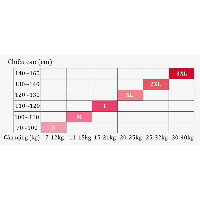 [Hàng Xuất Hàn] Hộp 5 Quần Lót bé trai 8-40kg