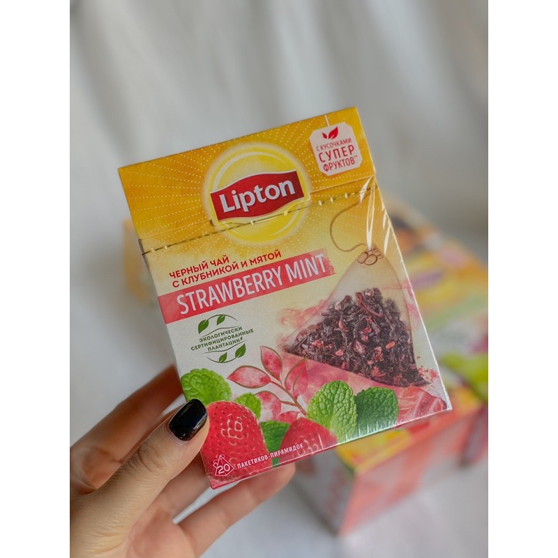 Date 10/2023 Trà Lipton Nga- Hộp 20 túi lọc | BigBuy360 - bigbuy360.vn