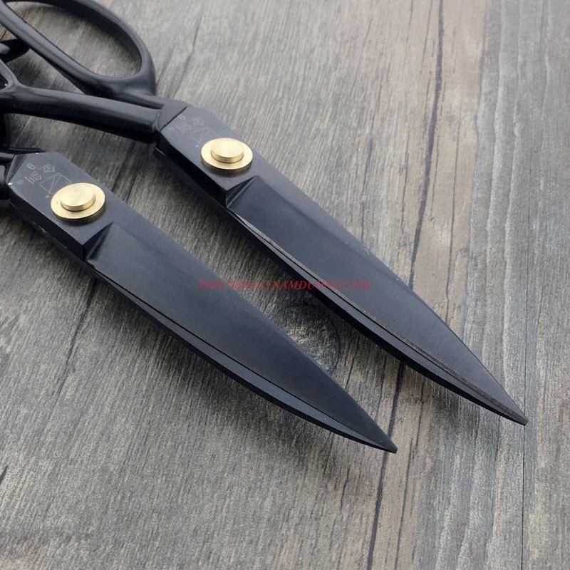 Kéo cắt vải thép đen cao cấp sắc bén không rỉ  kéo cắt da