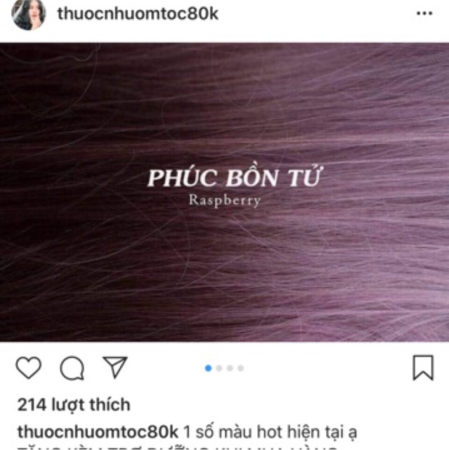 Thuốc nhuộm tóc màu Phúc Bồn Tử | BigBuy360 - bigbuy360.vn