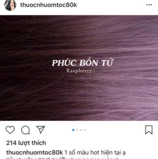 Thuốc nhuộm tóc màu Phúc Bồn Tử