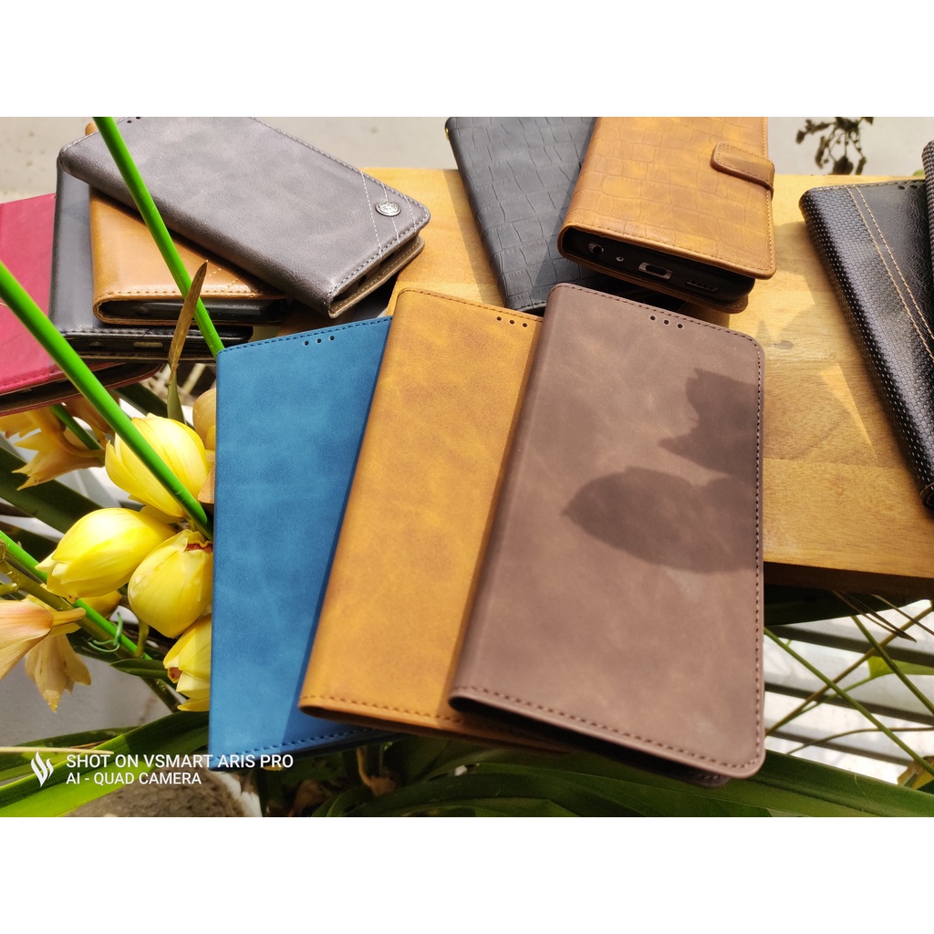 Bao da bò nhám mịn Bphone A40 A50 A60 Vsmart Aris pro live 4 joy 4 joy 3 Active 3 Star 4 star 5 Joy 2+ Joy 1+ Active 1