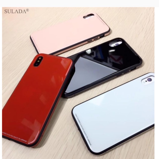 Ốp sulada lưng kính iphone X