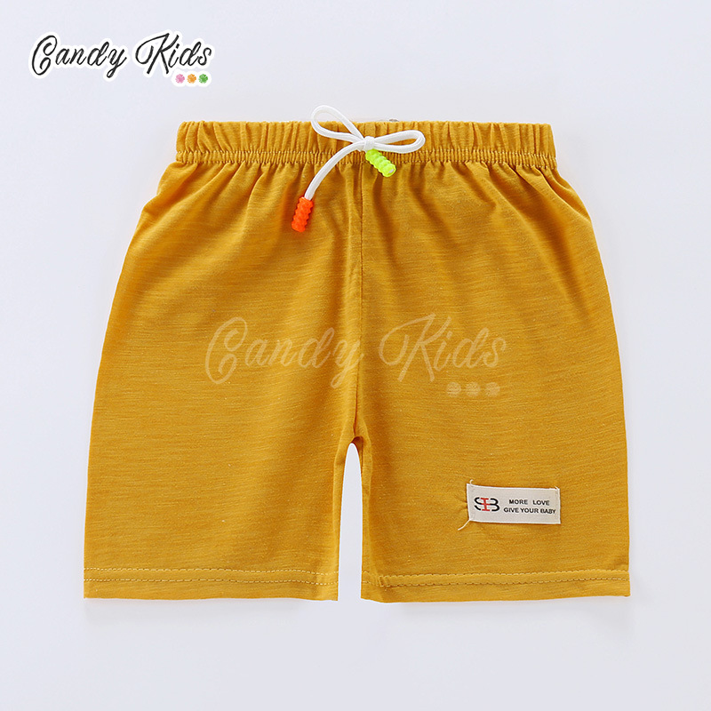 Quần Short Cotton Thời Trang Cho Bé 3-14 Tuổi