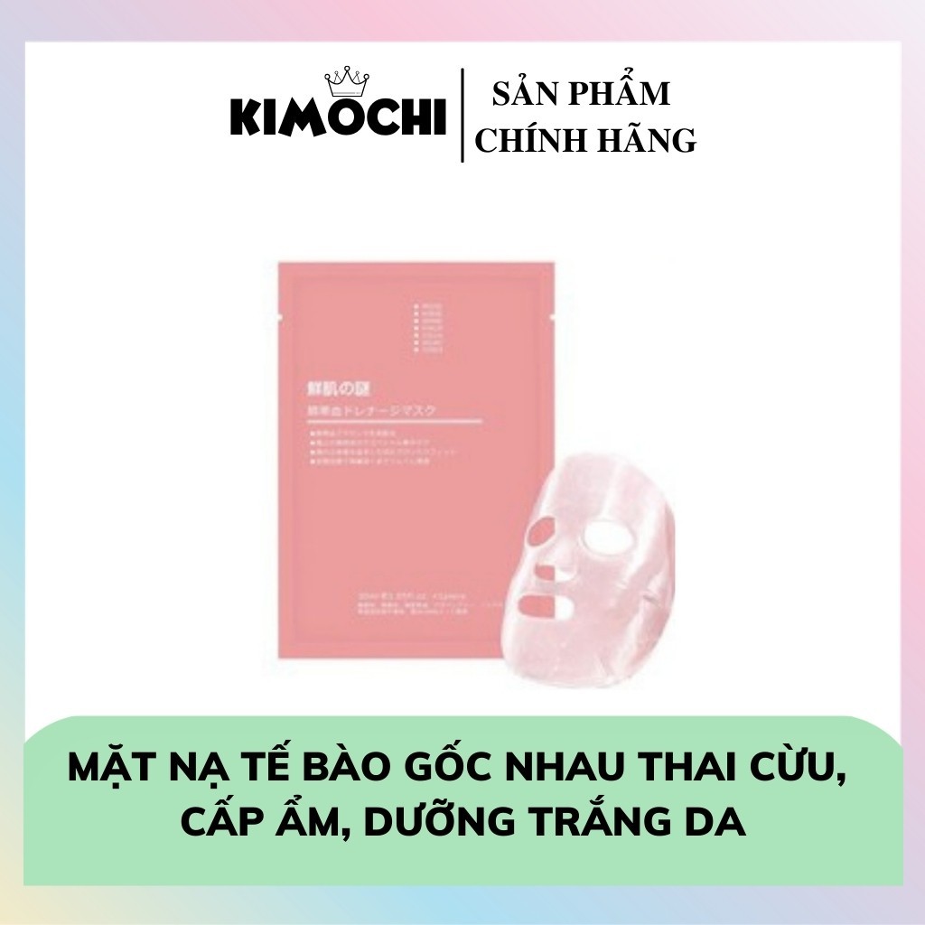 MẶT NẠ ♥𝑭𝑹𝑬𝑬𝑺𝑯𝑰𝑷♥ MẶT NẠ TẾ BÀO GỐC NHAU THAI CỪU, CẤP ẨM, DƯỠNG TRẮNG DA ( LẺ 1 MIẾNG )