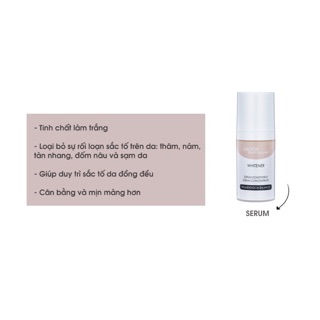 Tinh chất đậm đặc dưỡng trắng da - WHITENER SERUM CONCENTRATE DALTON