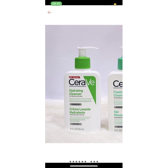 Sữa rửa mặt cerave