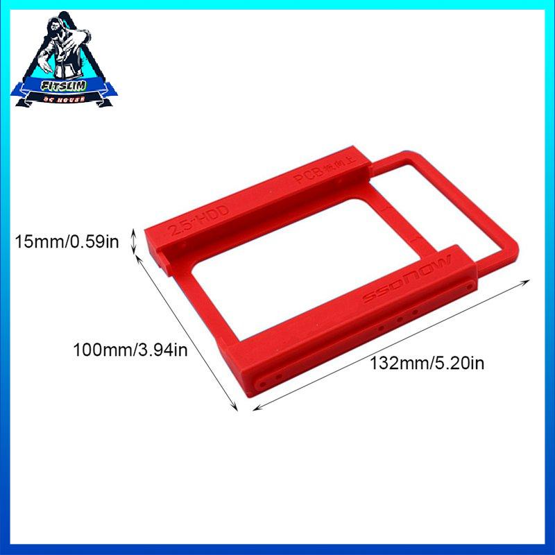 [Fitslim] 2.5 to 3.5 SSD HDD Notebook Hard Disk Drive Mounting Bracket Adapter Holder