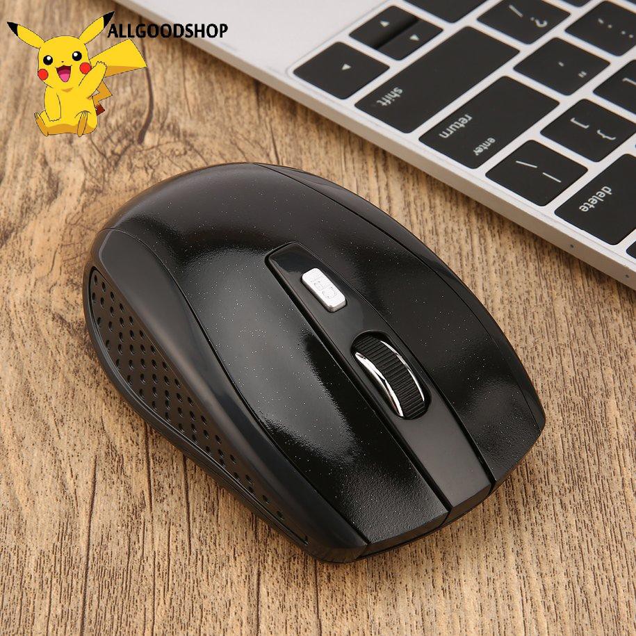 Chuột không dây đen-2.4GHz Portable Optical Gaming Mouse