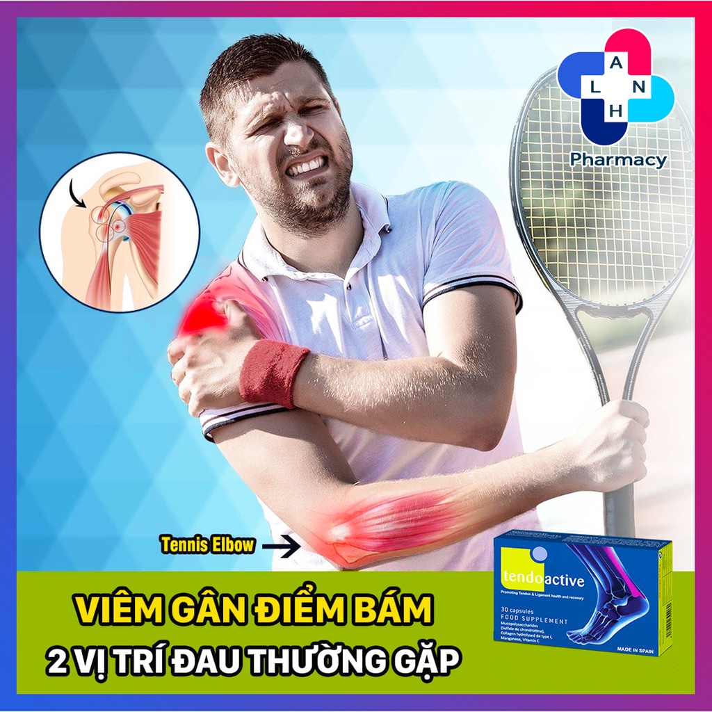 TENDOACTIVE  – Hỗ trợ hồi phục sau chấn thương gân và dây chằng.