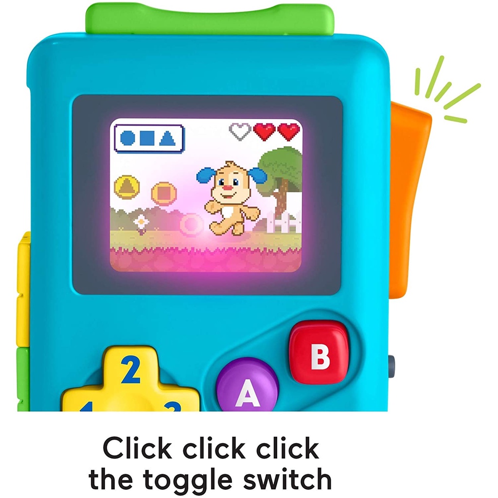 Đồ chơi âm nhạc Fisher Price Laugh &amp; Learn Lil ’Gamer cho bé 6 - 36 tháng tuổi