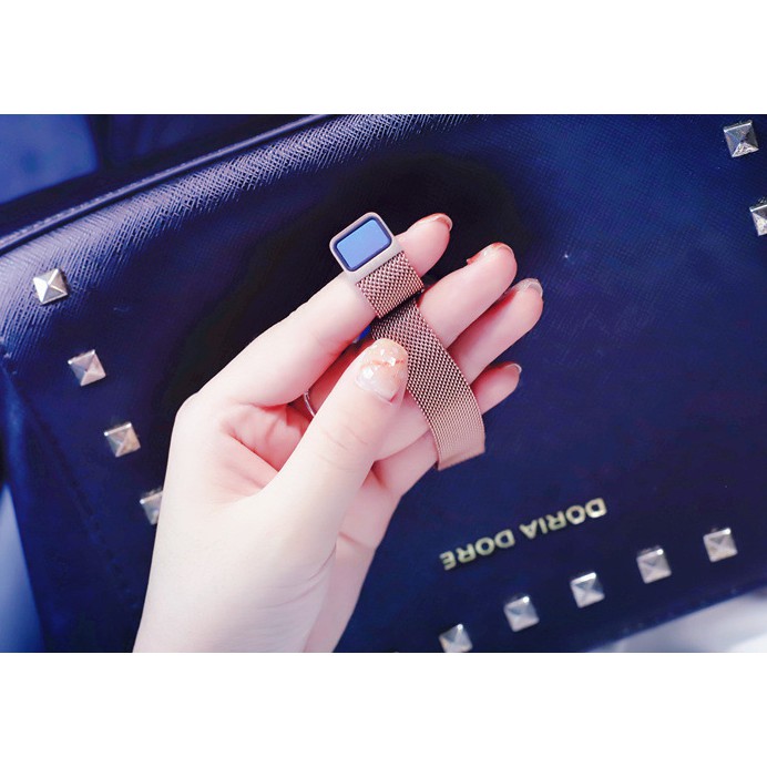 (NEW TREND) Đồng Hồ Nữ Ulzzang 2702 Mặt Kim Sa - Dây Titanium Khoá Nam Châm Thông Minh | BigBuy360 - bigbuy360.vn