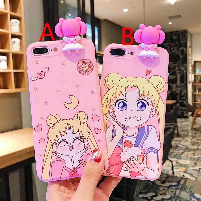 Ốp điện thoại mềm hình thủy thủ mặt trăng cho VIVO V9 Y85 V7 V5 Y66 Y67 Y75 Y97 Y93 Y91 Y95 Y83 Y81 Y71