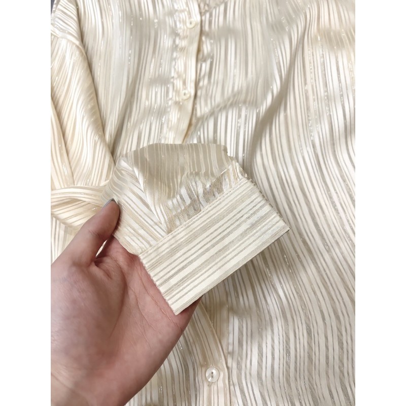 [Mã WASTUP giảm 10% tối đa 30K đơn 99K] ÁO SƠ MI KẺ NHŨ SẮC CHO NỮ | BigBuy360 - bigbuy360.vn