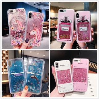 Ốp điện thoại TPU trong suốt có cát chảy màu sắc thời trang cho Samsung Galaxy J2 J3 J5 J7 Prime J8 2018