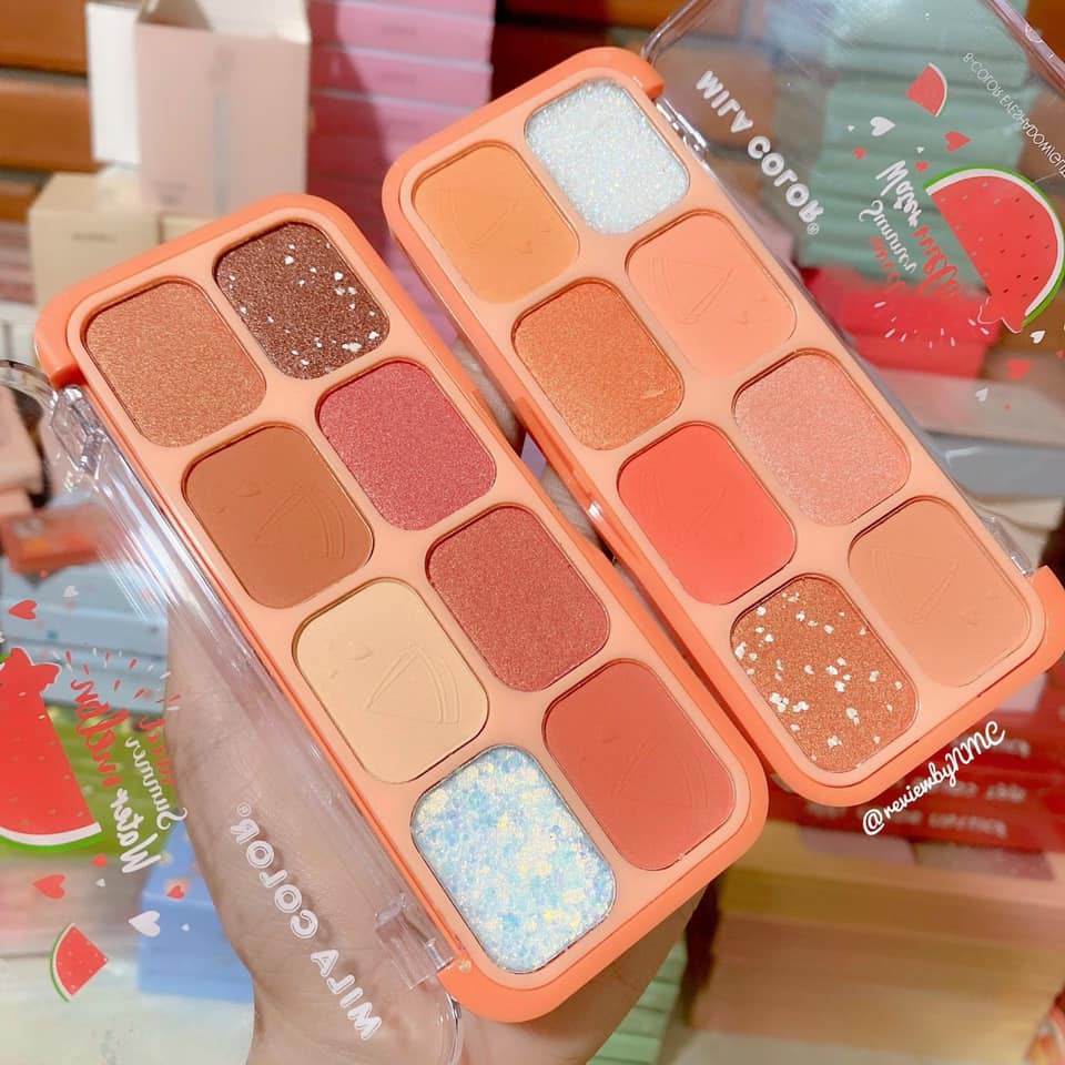 Bảng Mắt & Glitter 8 Ô MILA COLOR Thái Lan | BigBuy360 - bigbuy360.vn