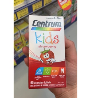 Viên uống Vitamin tổng hợp Centrum Kids Strawberry