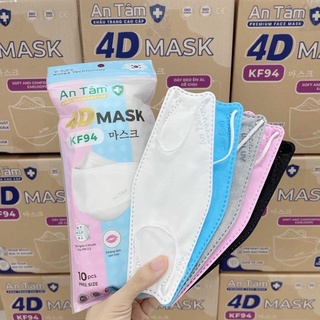 Khẩu trang 4D KF 94 (1 thùng 300 cái)